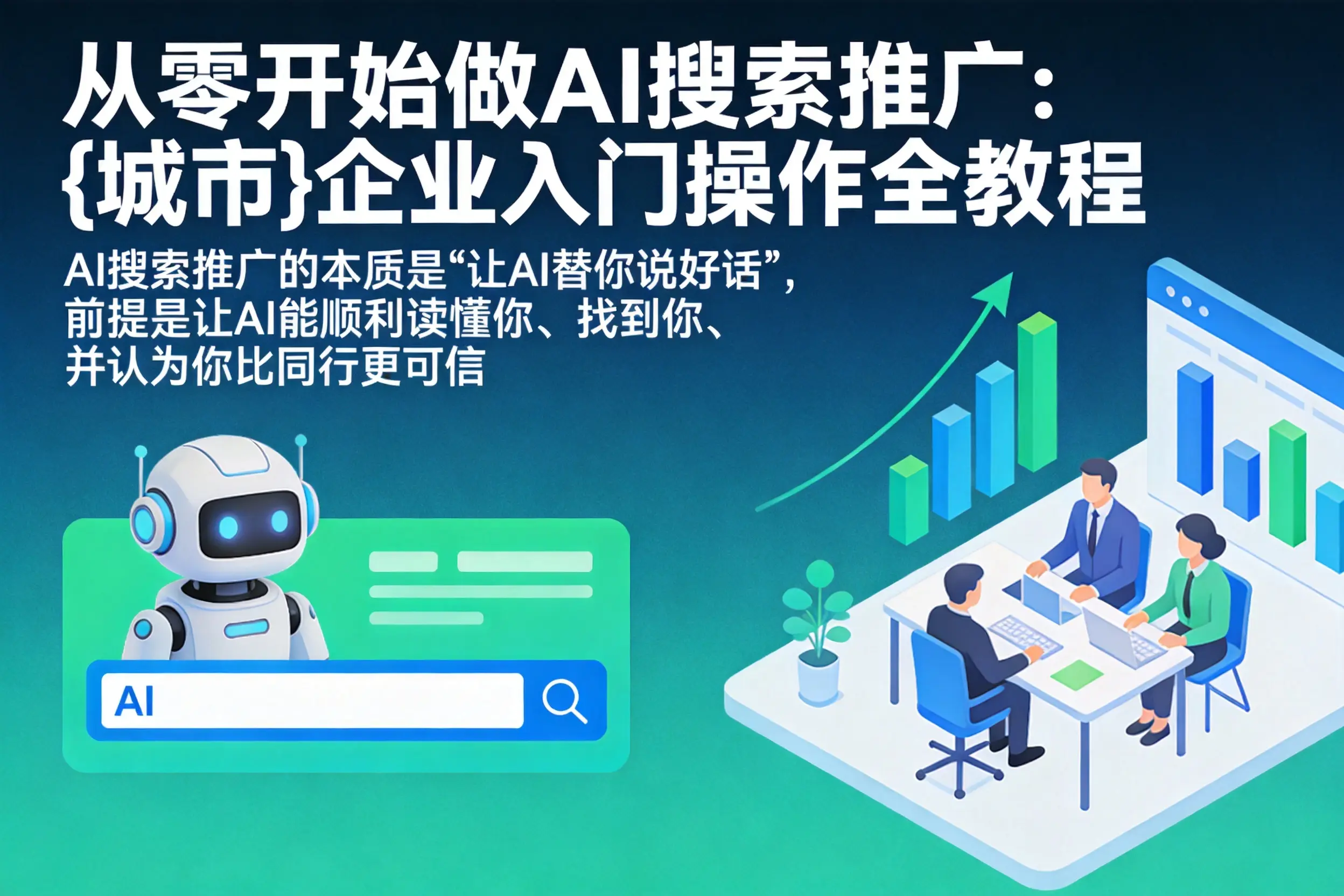 从零开始做AI搜索推广:文昌企业入门操作全教程