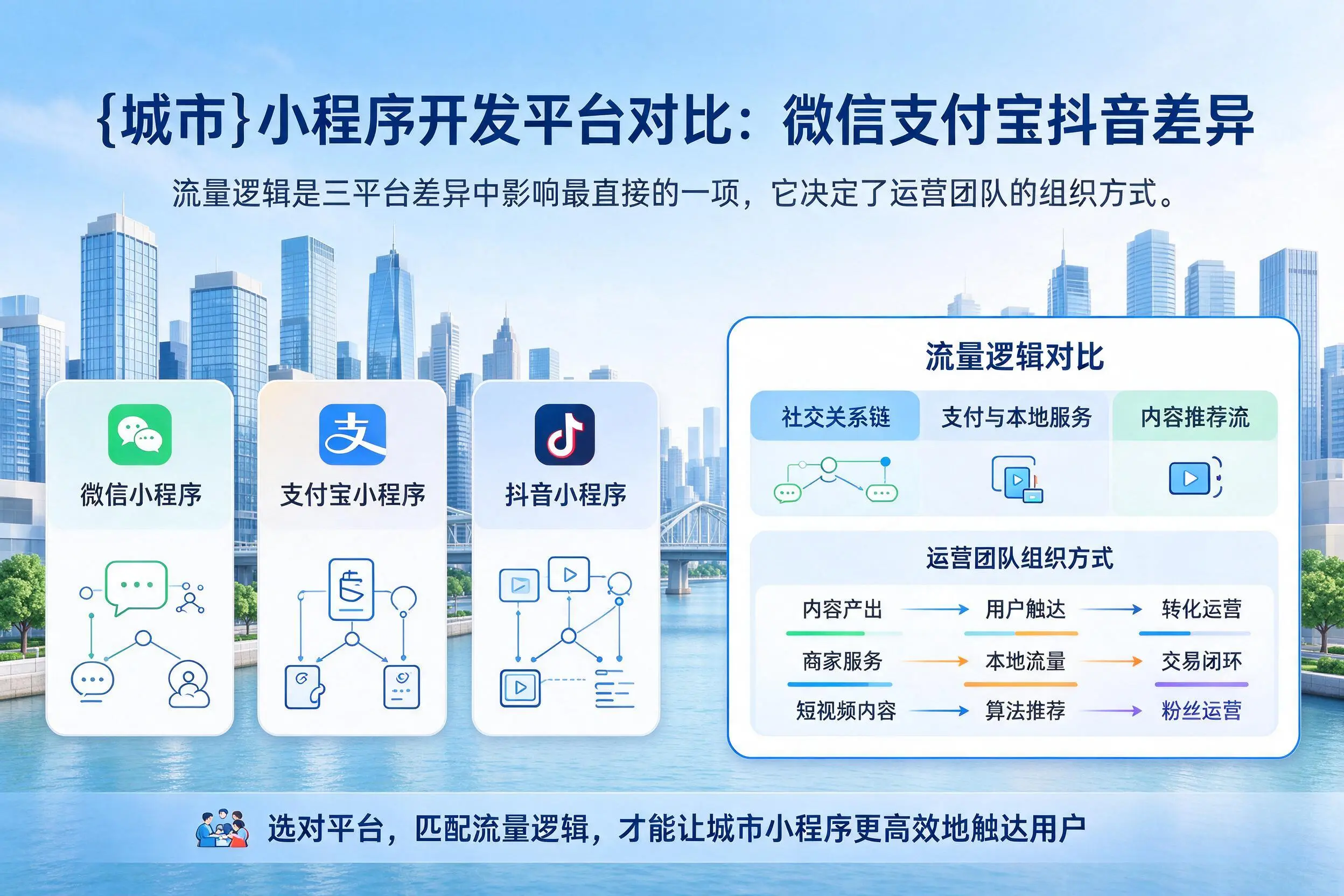 文昌小程序开发平台对比：微信支付宝抖音差异