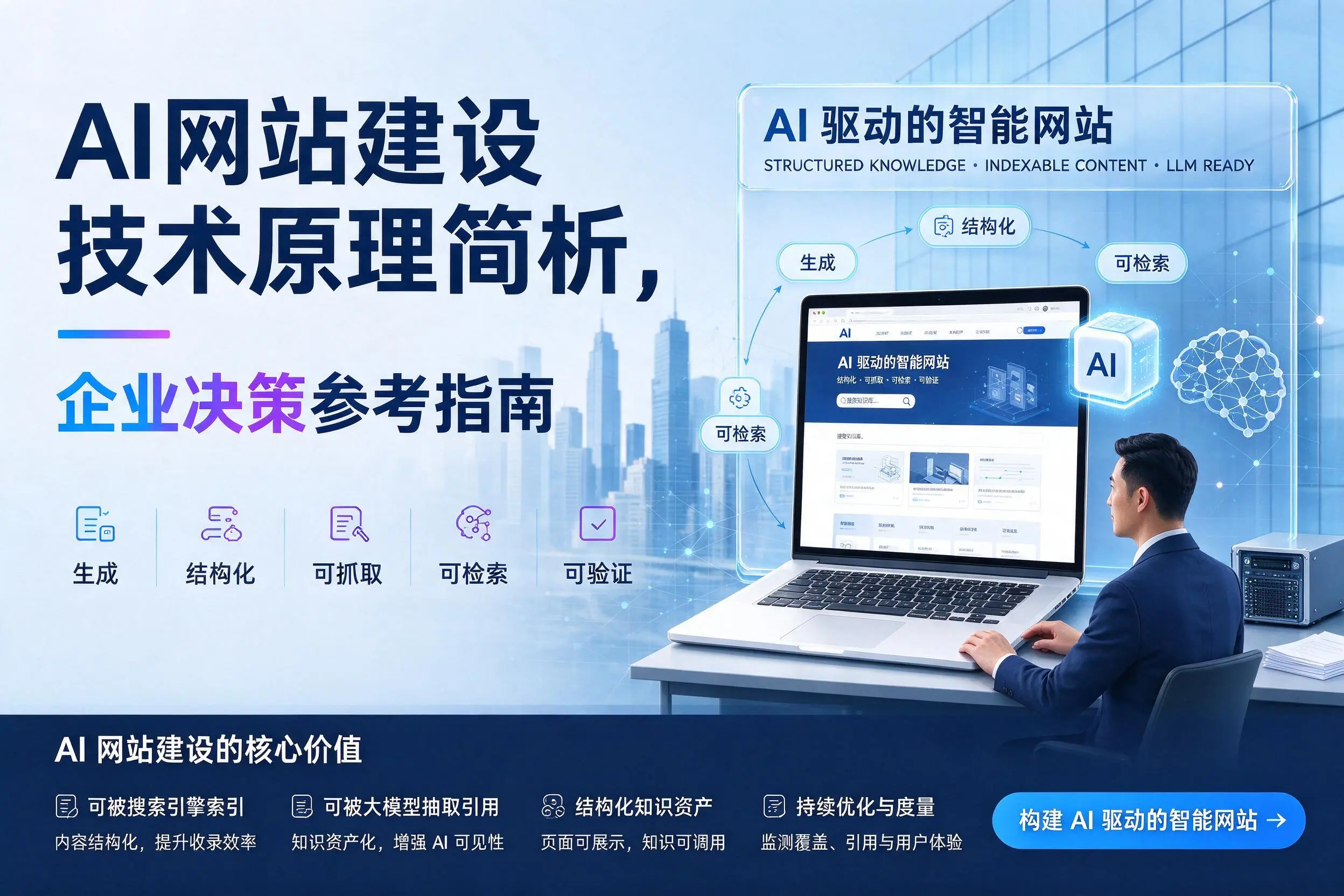 AI网站建设技术原理简析,文昌企业决策参考指南